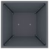 vidaXL Maceta Pilar 2 pcs Antracita 35 x 35 x 73 cm