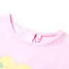 Camiseta infantil rosa claro 116