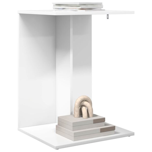 vidaXL Mesa lateral 45 x 40 x 62,5 cm Madera de ingenier&iacute;a