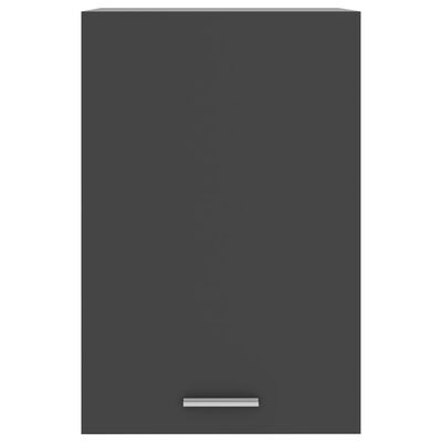 vidaXL Armario colgante cocina contrachapada gris 39,5x31x60 cm