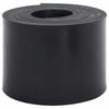 vidaXL Borde de goma para quitanieves negro 300x15x1 cm
