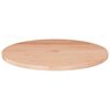 vidaXL Superficie de mesa redonda madera de roble sin tratar &Oslash;40x1,5cm