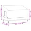 vidaXL Cubiertas banco 2 plazas 2 uds tela Oxford 600D 132x71x56/81 cm