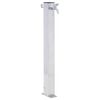 vidaXL Fuente de agua para jard&iacute;n acero inoxidable cuadrada 80 cm