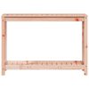 vidaXL Mesa de plantaci&oacute;n y estante madera maciza Douglas 108x35x75 cm