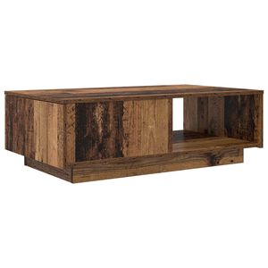 vidaXL Mesa de Caf&eacute; Madera vieja 95 x 55 x 31 cm Madera de ingenier&iacute;a