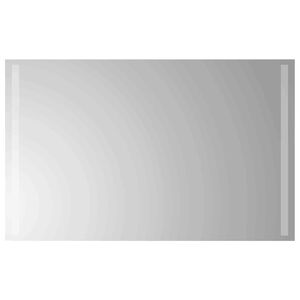 vidaXL Espejo de ba&ntilde;o LED Transparente 80 x 50 cm vidrio templado