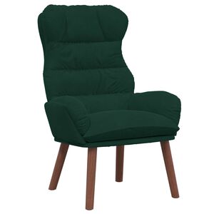 vidaXL sill&oacute;n Verde oscuro 69 x 74 x 93 cm Terciopelo