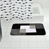 RIDDER Alfombrilla de ba&ntilde;o Coins 60x90 cm gris 7103307