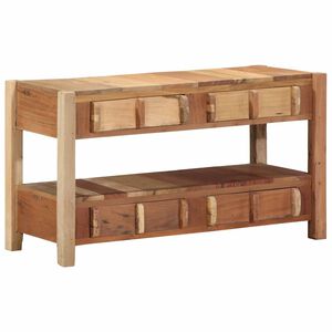 vidaXL Mueble de TV Marr&oacute;n 83 x 33 x 46 cm Madera s&oacute;lida recuperada