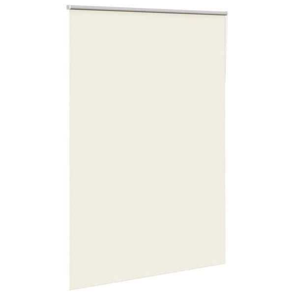 vidaXL Estor Enrollable Opaco Blanco Roto 165x210cm Tela Ancho 161,6cm