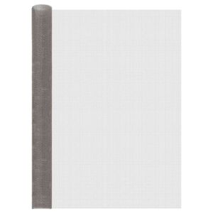 vidaXL Pantalla de malla 120 x 500 cm 3 Mesh Acero Inoxidable 201