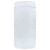 vidaXL Toallas de playa 4 uds tela blanco 400 g/m&sup2; 60x135 cm