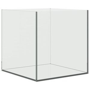vidaXL Acuario con almacenamiento Transparente 30 x 30 x 30 cm Cristal