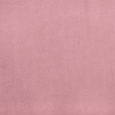 vidaXL Sofá con cojines 3 plazas terciopelo rosa