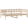vidaXL Sof&aacute; cama con cajones madera maciza de pino 90x190 cm