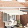vidaXL Tela de recambio para toldo Crema 250 x 200 cm Lona