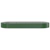 vidaXL Jardinera arriate acero galvanizado verde 373x140x36 cm