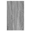 vidaXL Armario de pared madera de ingenier&iacute;a gris Sonoma 75x35x60 cm