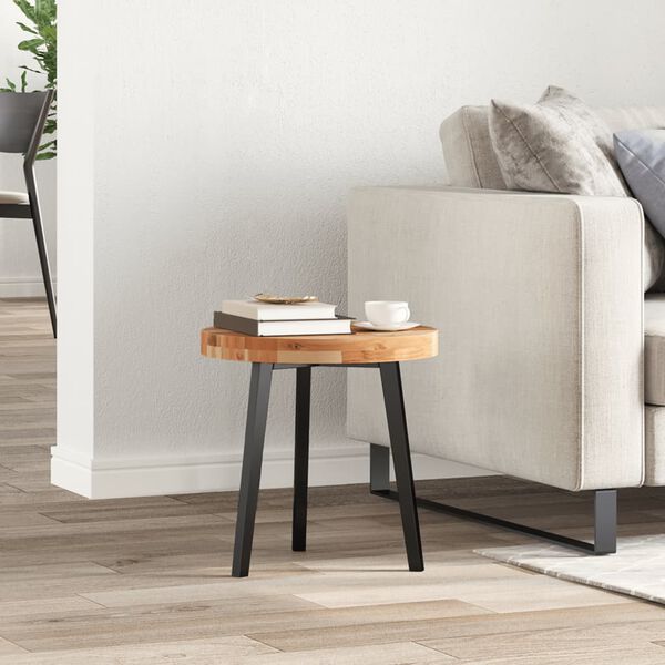 vidaXL Tablero de mesa redondo madera maciza de acacia Ø40x4 cm