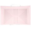 vidaXL Bolsas de papel con asas 250 uds rosa 32x22x28 cm