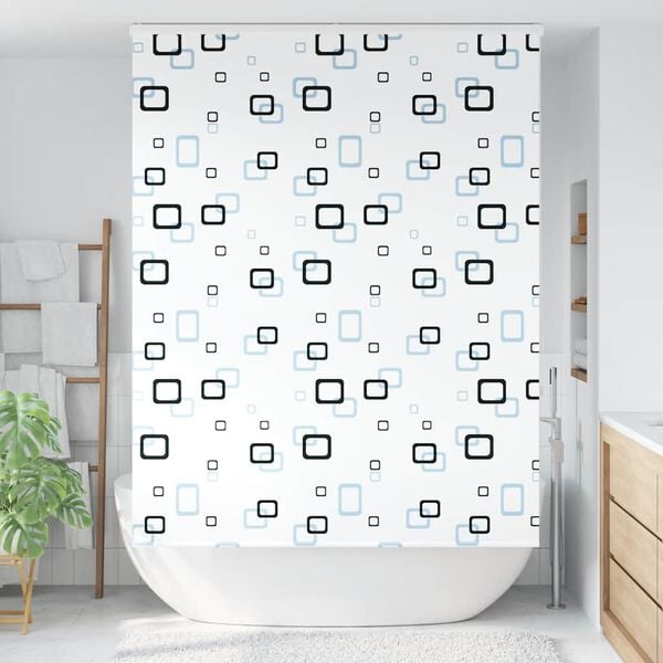 vidaXL Estor enrollable para ducha casete tela 160x240 cm ancho 156 cm