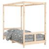 vidaXL Estructura de cama para ni&ntilde;os madera maciza de pino 80x160 cm