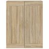 vidaXL Armario de pared madera ingenier&iacute;a roble Sonoma 69,5x32,5x90 cm