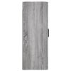 vidaXL Armarios de pared 2 uds madera de ingenier&iacute;a gris Sonoma