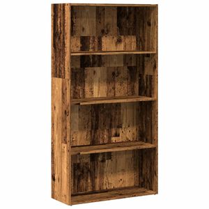 vidaXL Estanter&iacute;a madera de ingenier&iacute;a color envejecido 80x30x152 cm