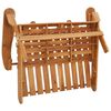 vidaXL Juego de muebles de jard&iacute;n Adirondack 3 piezas madera acacia