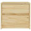 vidaXL Mesita de noche madera maciza de pino 40x30,5x35,5 cm