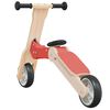vidaXL Patinete de niños 2 en 1 rojo