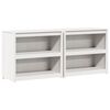 vidaXL Armario de cocina de exterior MEPPEL 2 uds. Blanco