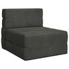 vidaXL Sof&aacute; Cama Plegable Gris oscuro 70 x 80 x 60 cm Tela