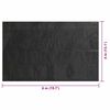 vidaXL Cubierta de piscina rectangular PE negro 600x400 cm