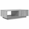 vidaXL Mesa de Caf&eacute; Gris Sonoma 95 x 55 x 31 cm Madera de ingenier&iacute;a