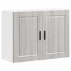 vidaXL Armario de pared de cocina Porto gris sonoma madera ingenier&iacute;a
