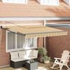 vidaXL Toldo Retráctil Multicolor 300 x 250 cm Poliéster y Aluminio