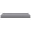 vidaXL Estante flotante de pared MDF gris 50x23x3,8 cm