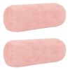 vidaXL Funda de almohada 2 uds. HEERLEN Rosa &Oslash; 15 x 40 cm