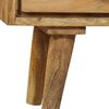 vidaXL Aparador de madera maciza de mango 90x30x69 cm