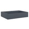 vidaXL Lavabo de fundici&oacute;n de mineral/m&aacute;rmol antracita 50x38x13 cm