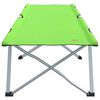 vidaXL Cama de Camping Plegable 2 pcs Verde oscuro 62 x 194 x 42 cm