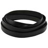 vidaXL Correa de Cuero Negro 1000 x 1 cm Cuero