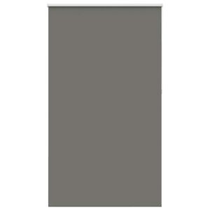 vidaXL Estor Enrollable Opaco gris 120x230 cm Tela Ancho 116,6 cm