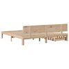 vidaXL Estructura de cama con cajones madera maciza de pino 200x200 cm