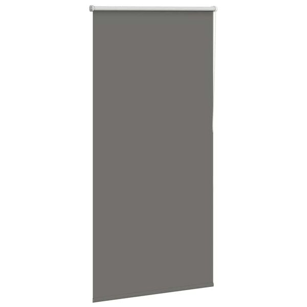 vidaXL Estor Enrollable Opaco gris 65x175 cm Tela Ancho 60,7 cm