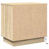 vidaXL Armario de Noche 2 pcs Roble Sonoma 50 x 34,5 x 50 cm.