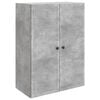 vidaXL Armario de pared Gris Hormig&oacute;n 66 x 34,5 x 90 cm